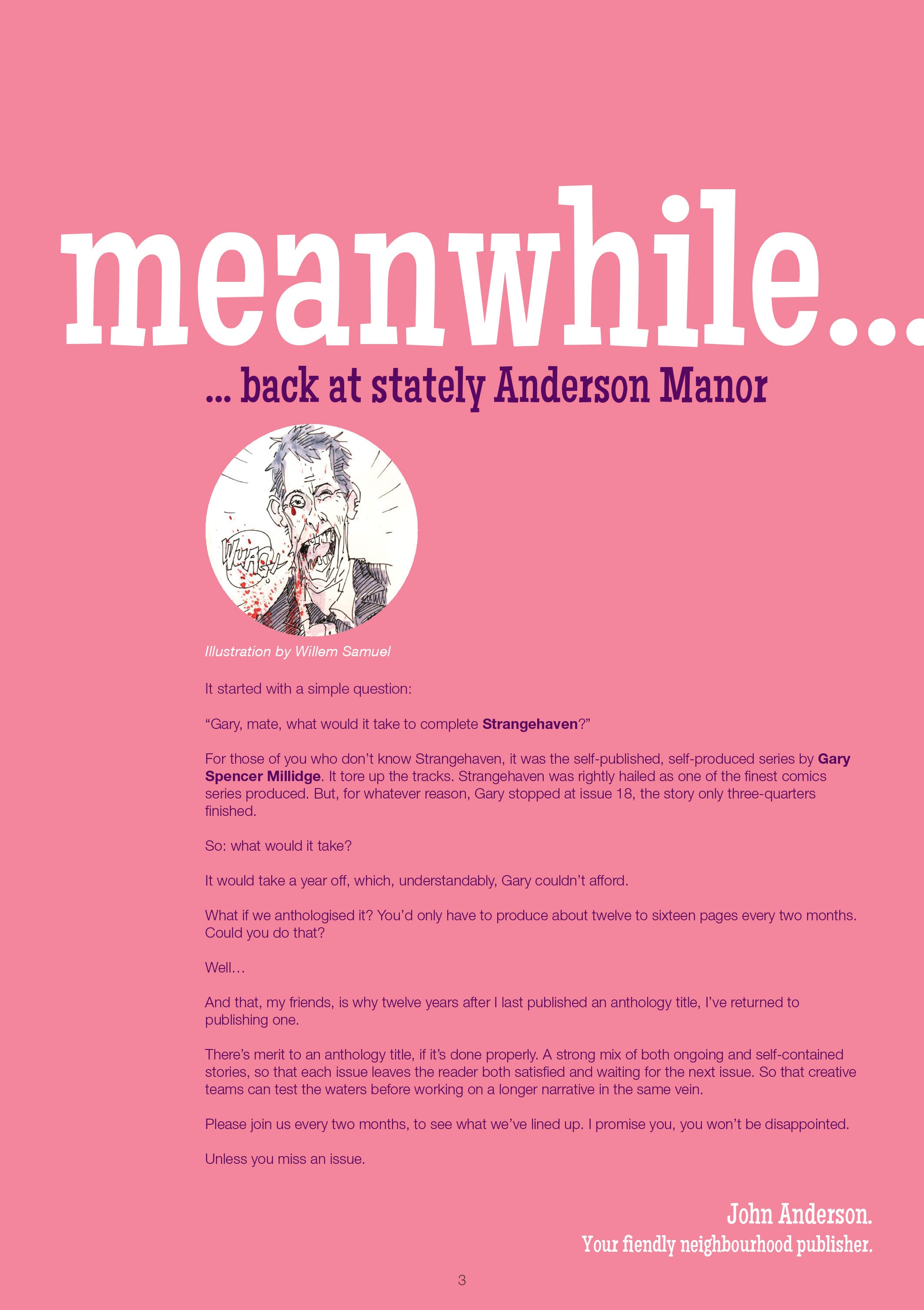 Read online Meanwhile... comic -  Issue #1 - 3