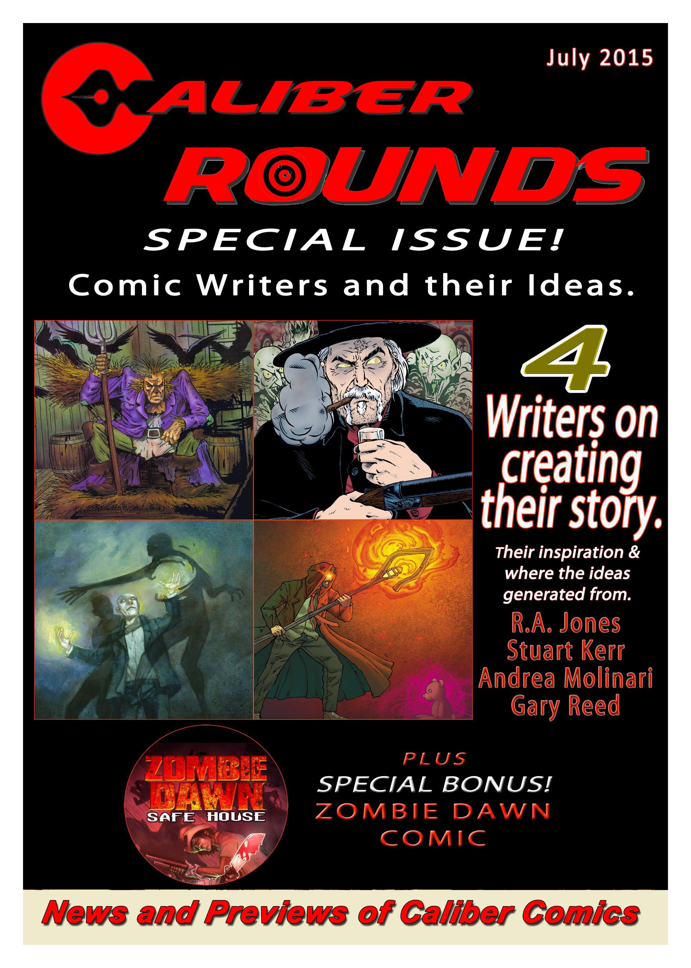 Read online Caliber Rounds comic -  Issue #3 - 1