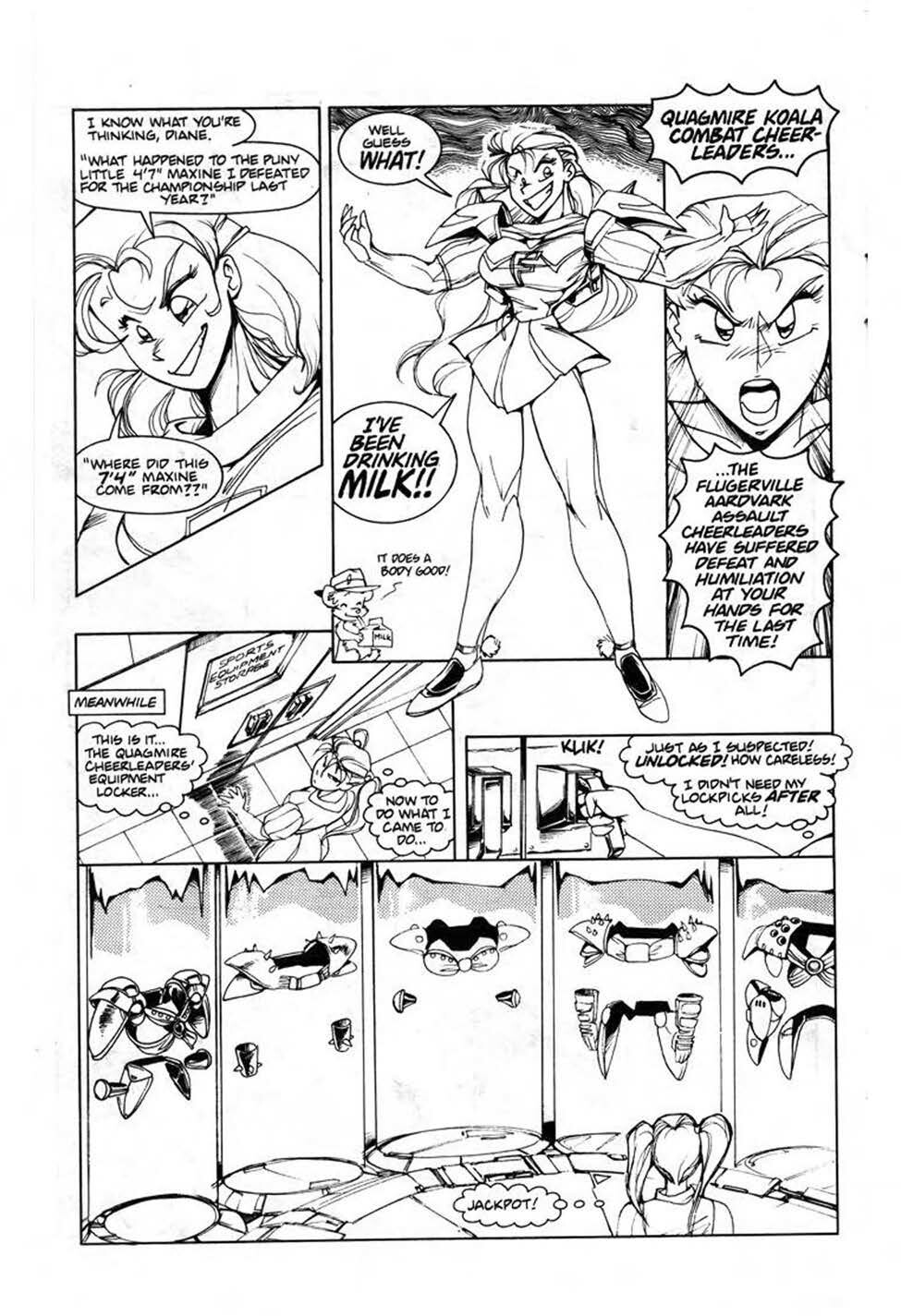 Read online Ninja High School (1986) comic -  Issue #44 - 21
