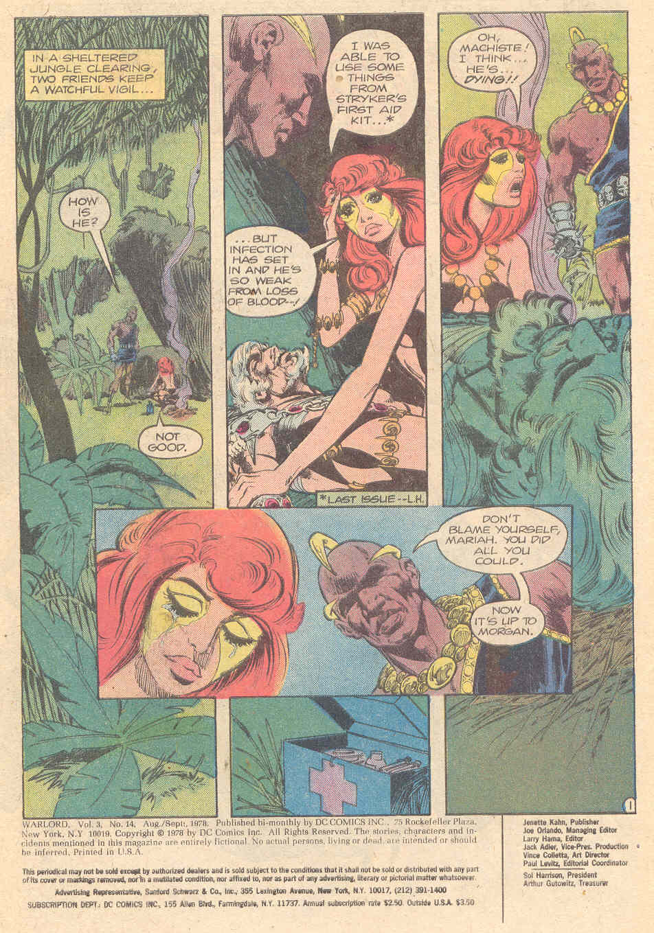 Read online Warlord (1976) comic -  Issue #14 - 2