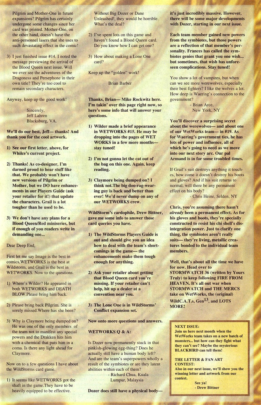 Read online Wetworks comic -  Issue #17 - 26
