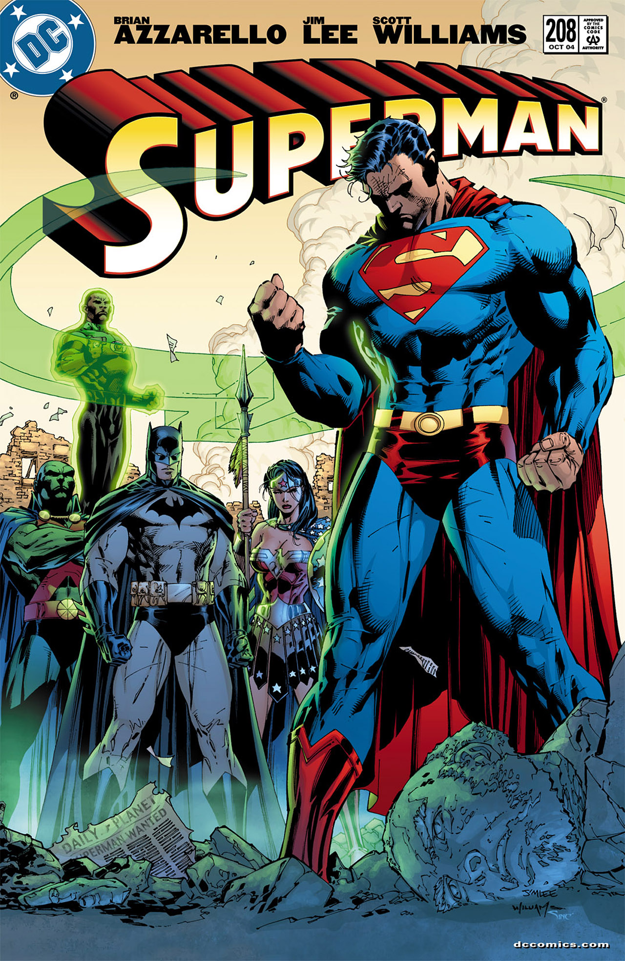 Read online Superman (1987) comic -  Issue #208 - 1