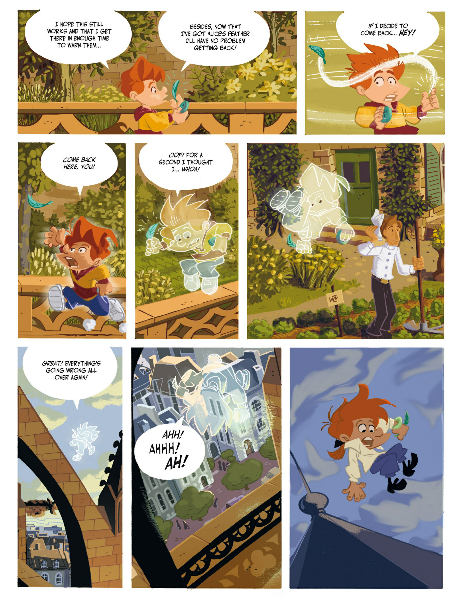 Read online Gregory and the Gargoyles comic -  Issue #2 - 10