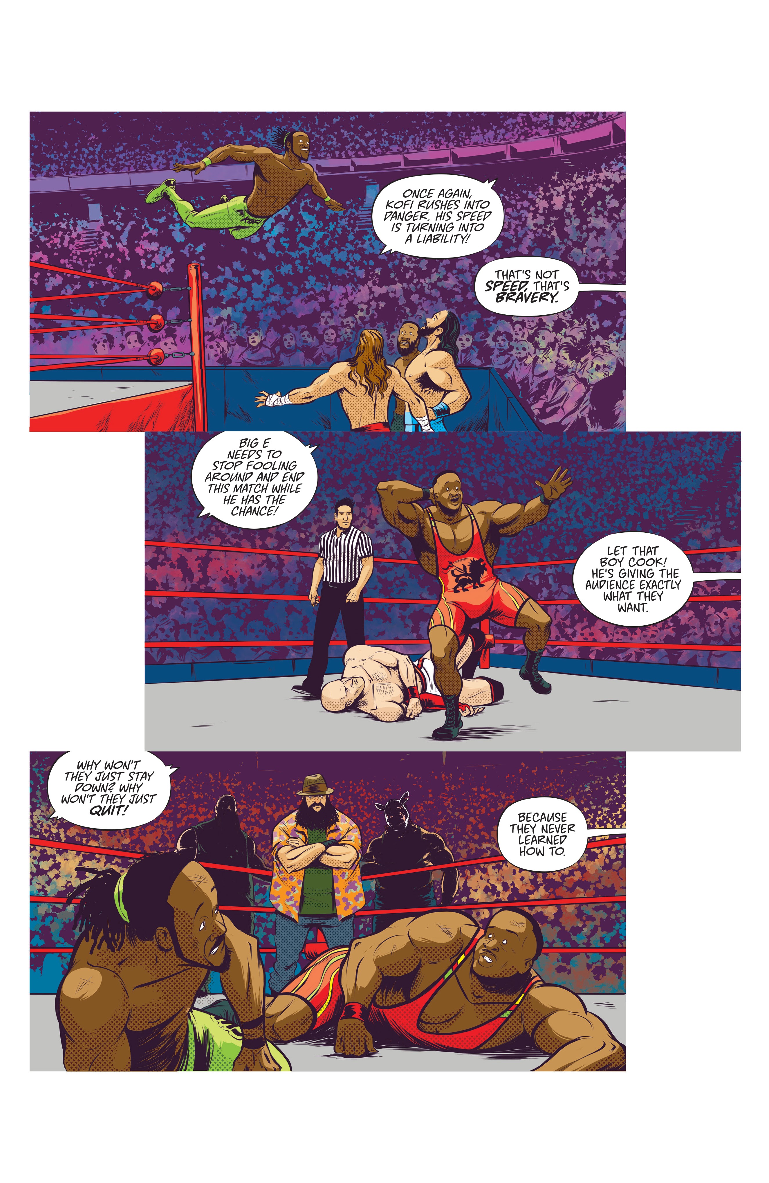Read online WWE The New Day: Power of Positivity comic -  Issue #1 - 37