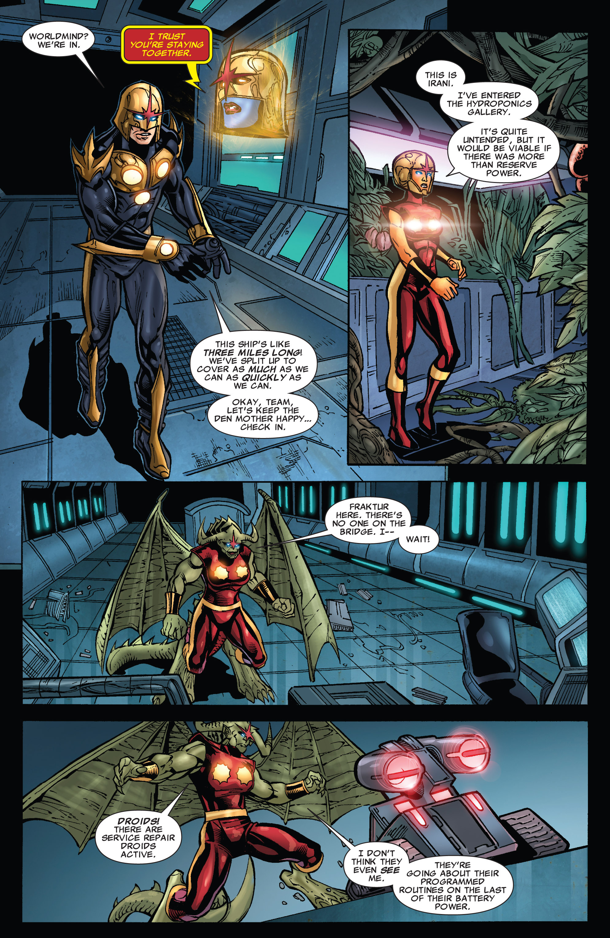 Read online Nova (2007) comic -  Issue #29 - 7