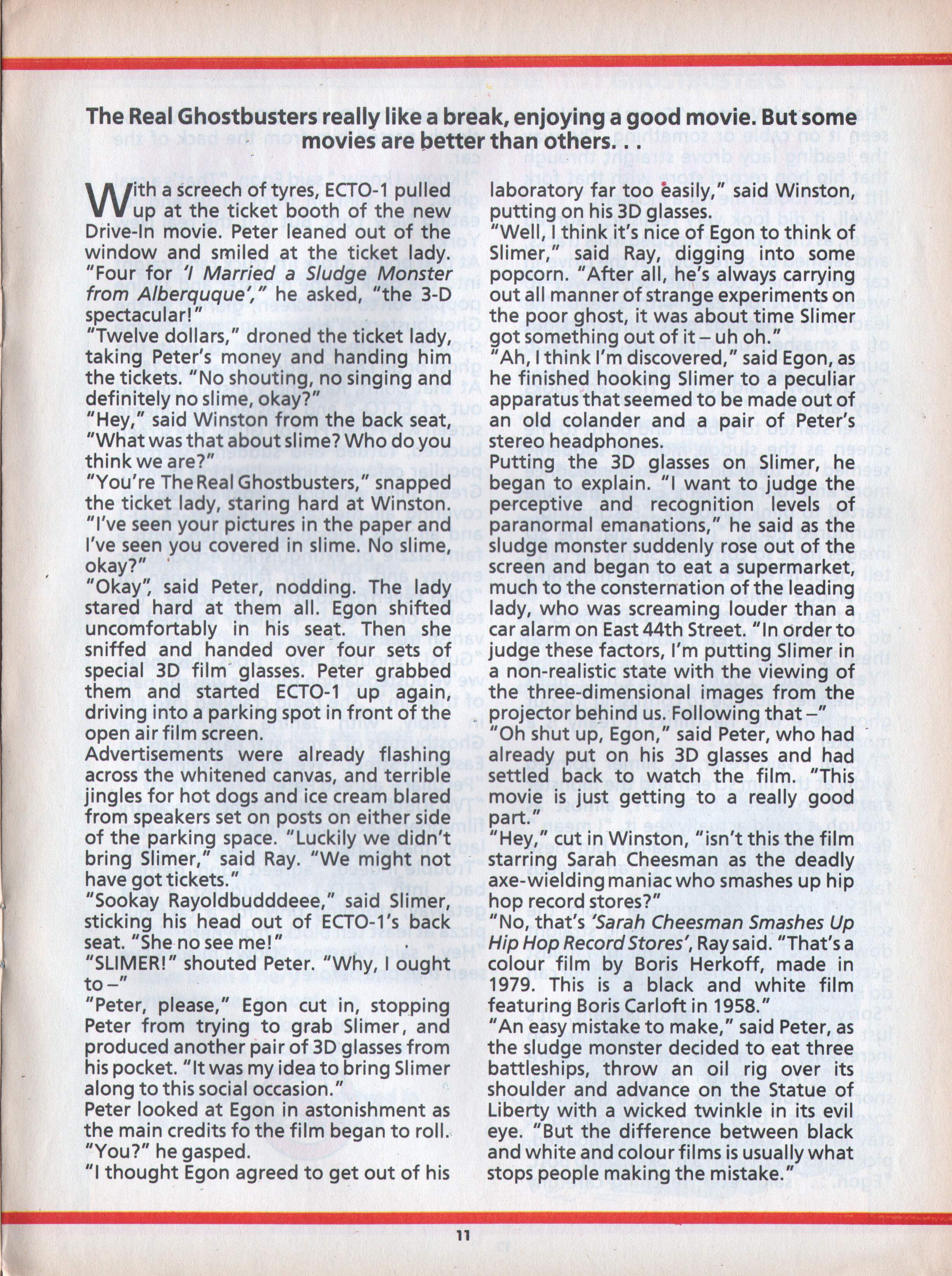 Read online The Real Ghostbusters comic -  Issue #122 - 3
