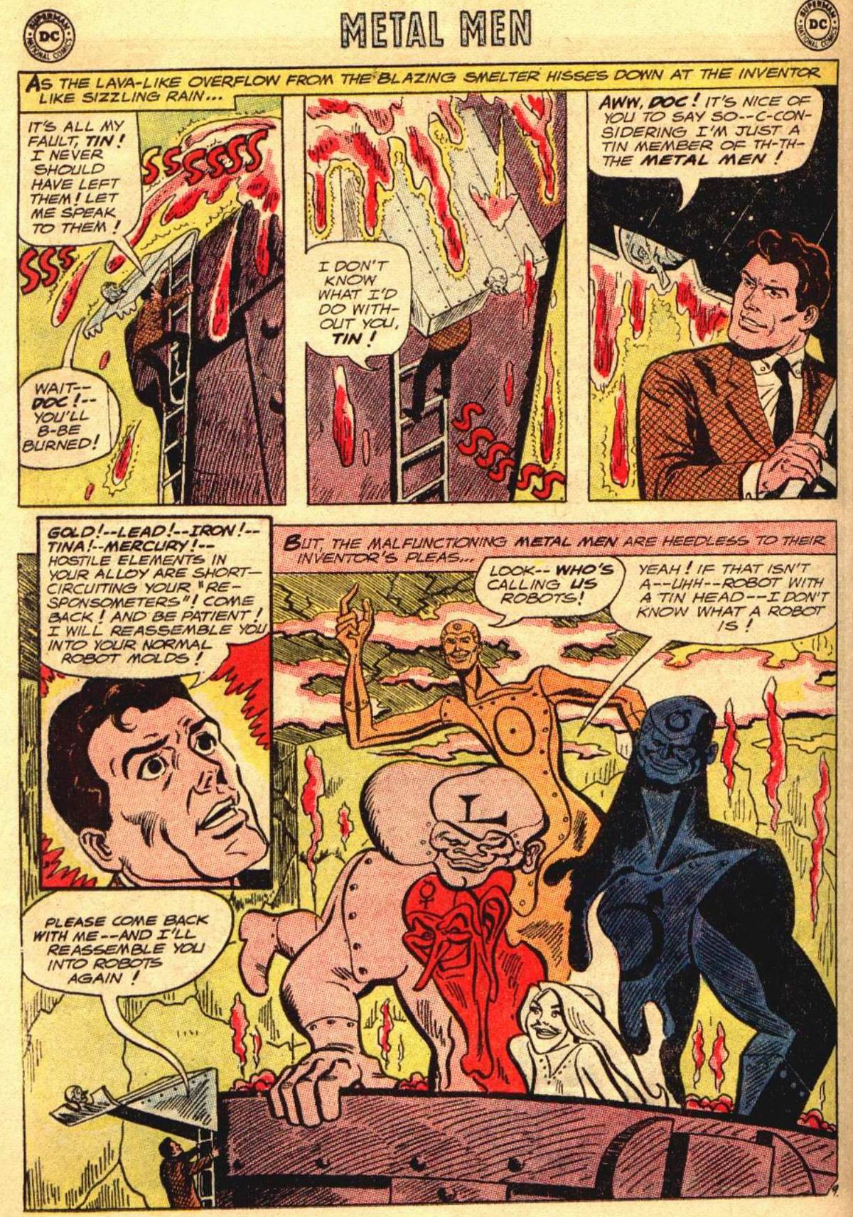 Read online Metal Men (1963) comic -  Issue #10 - 14