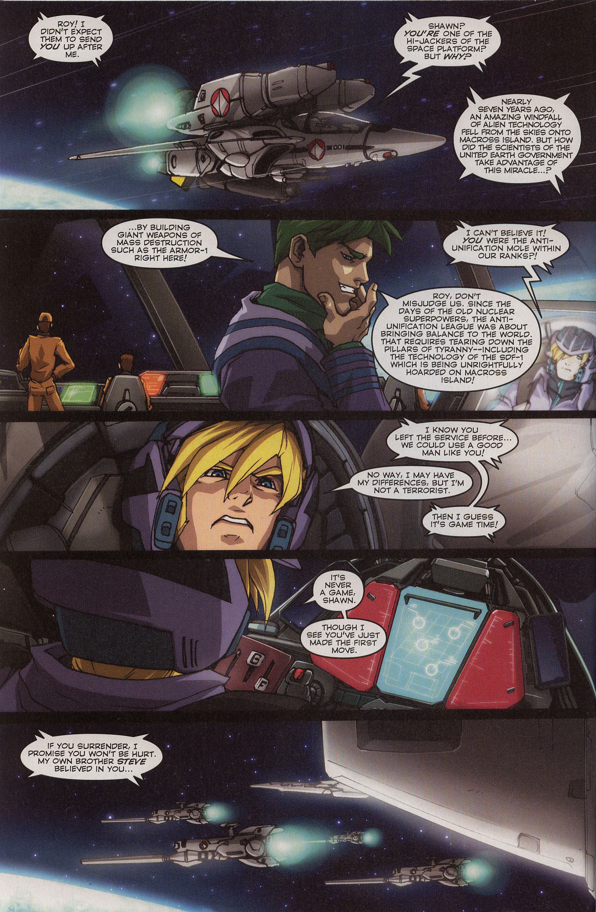 Read online Robotech (2003) comic -  Issue #6 - 4