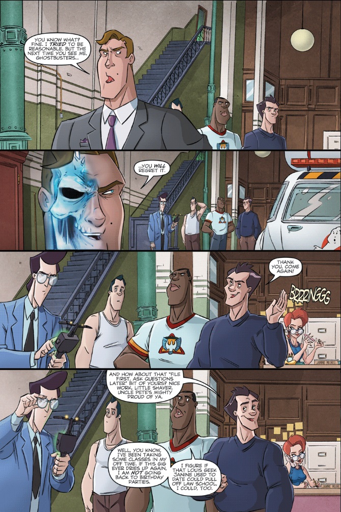 Read online Ghostbusters (2011) comic -  Issue #2 - 10