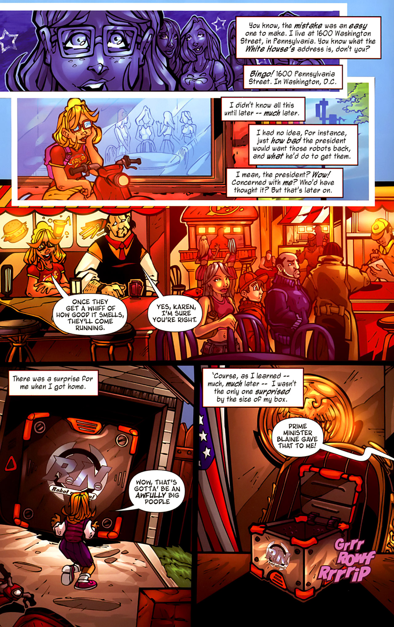 Read online Gearz comic -  Issue #1 - 12