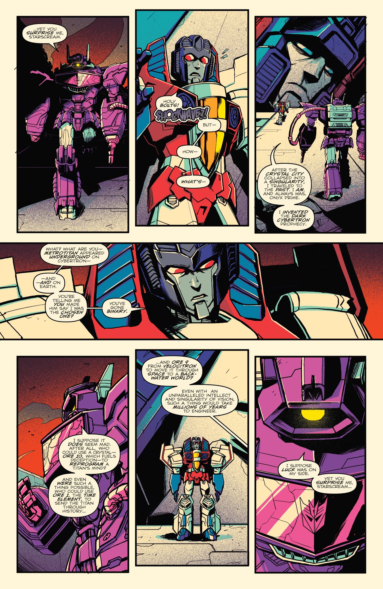 Read online Optimus Prime comic -  Issue #19 - 20