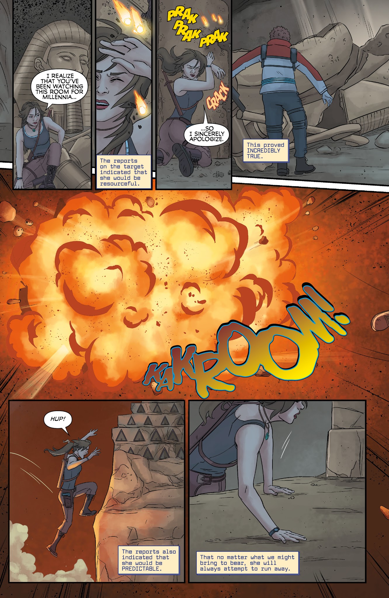 Read online Tomb Raider: Survivor's Crusade comic -  Issue #4 - 9