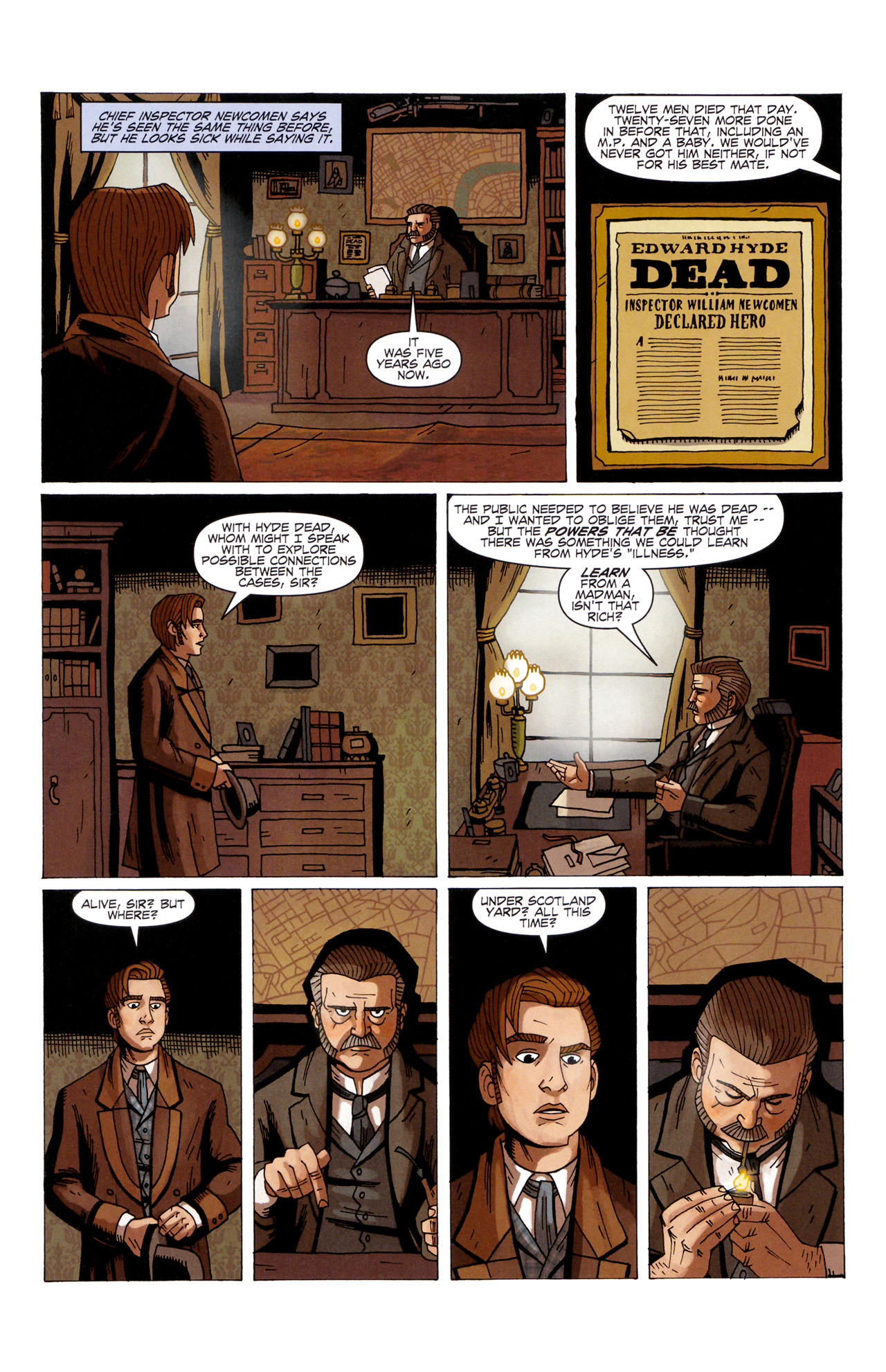 Read online The Strange Case of Mr. Hyde comic -  Issue #1 - 10