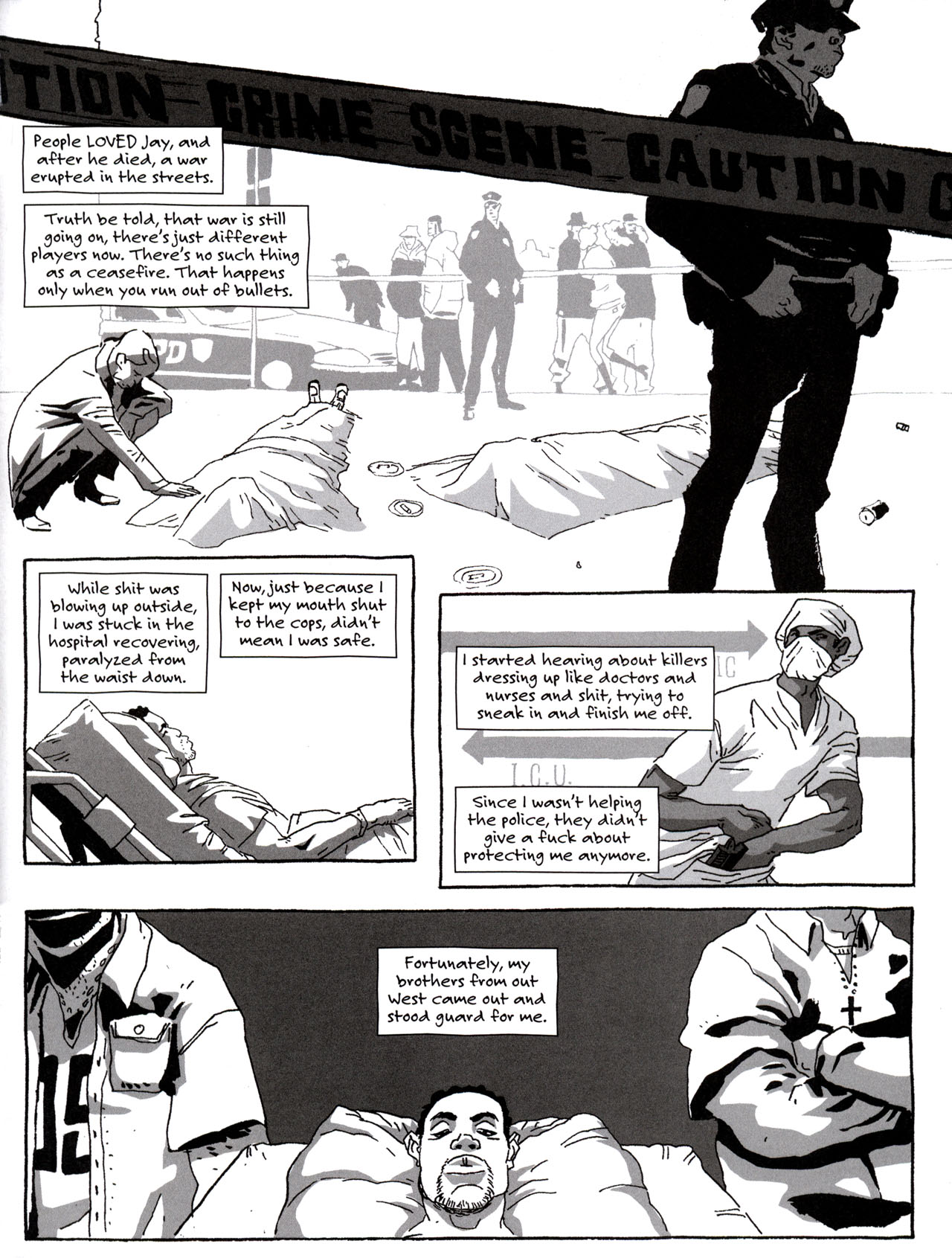 Read online Sentences: The Life of M.F. Grimm comic -  Issue # TPB - 73