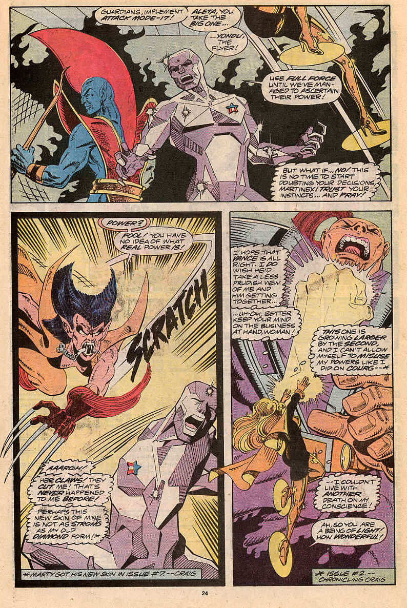 Read online Guardians of the Galaxy (1990) comic -  Issue #9 - 19
