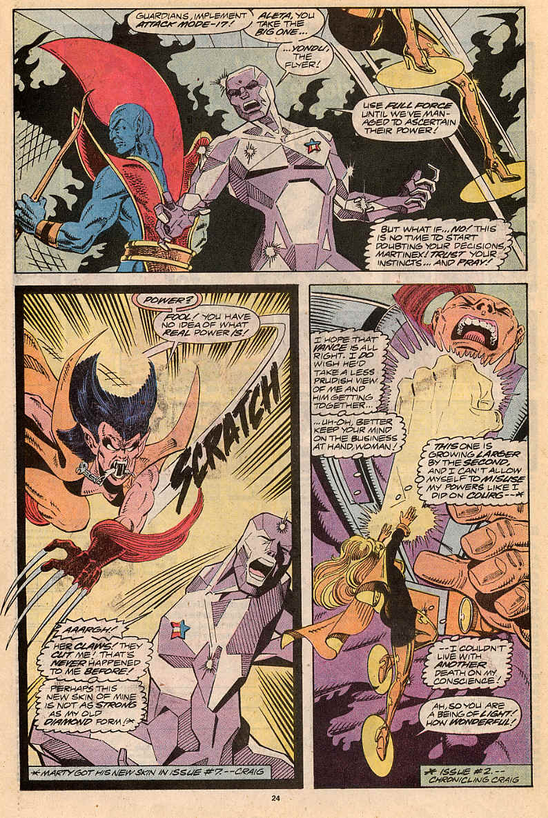 Read online Guardians of the Galaxy (1990) comic -  Issue #9 - 19