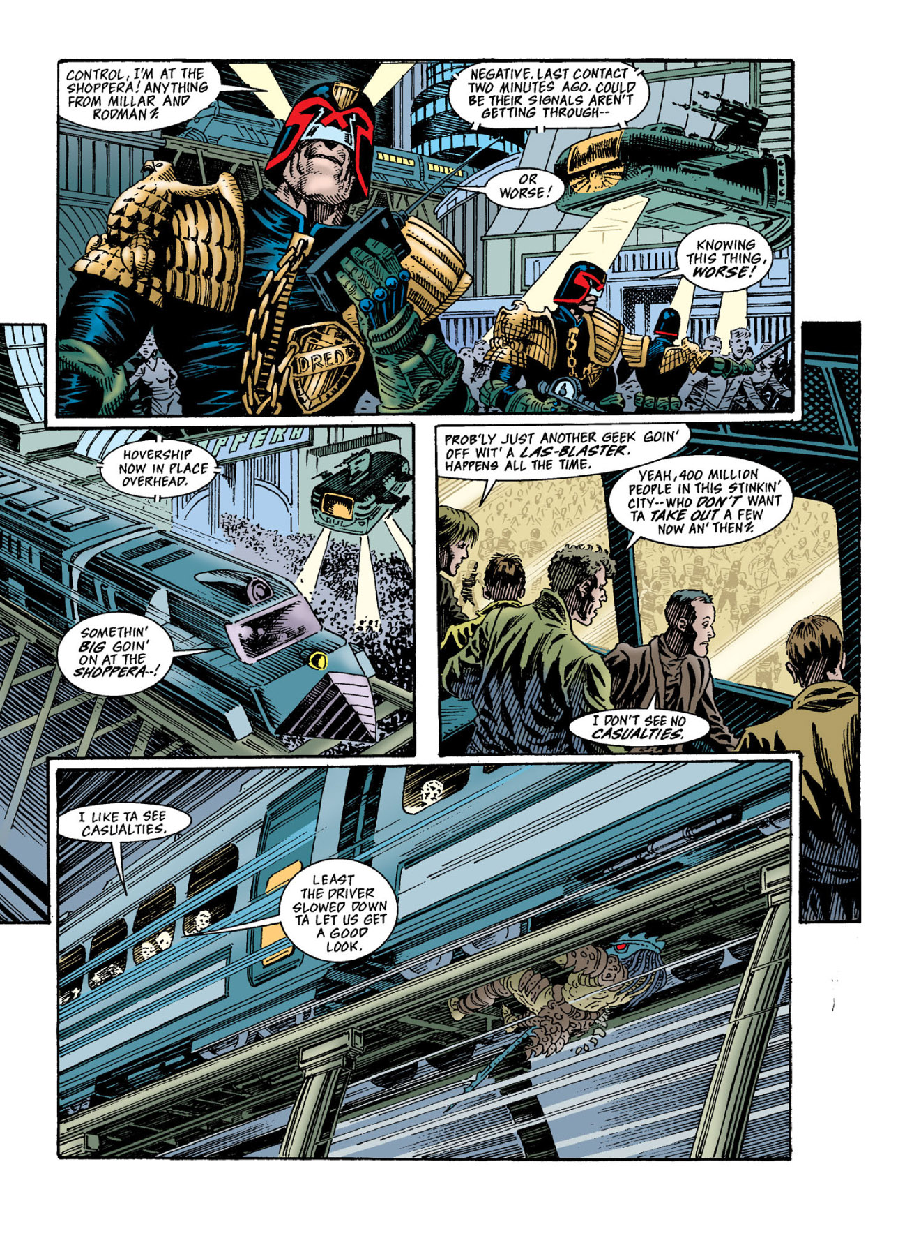 Read online Judge Dredd: The Complete Case Files comic -  Issue # TPB 27 - 269