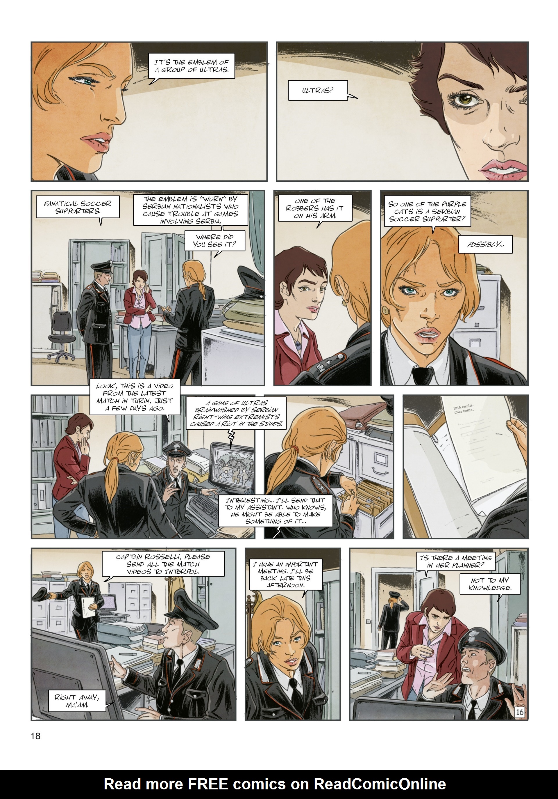 Read online Interpol comic -  Issue #3 - 18