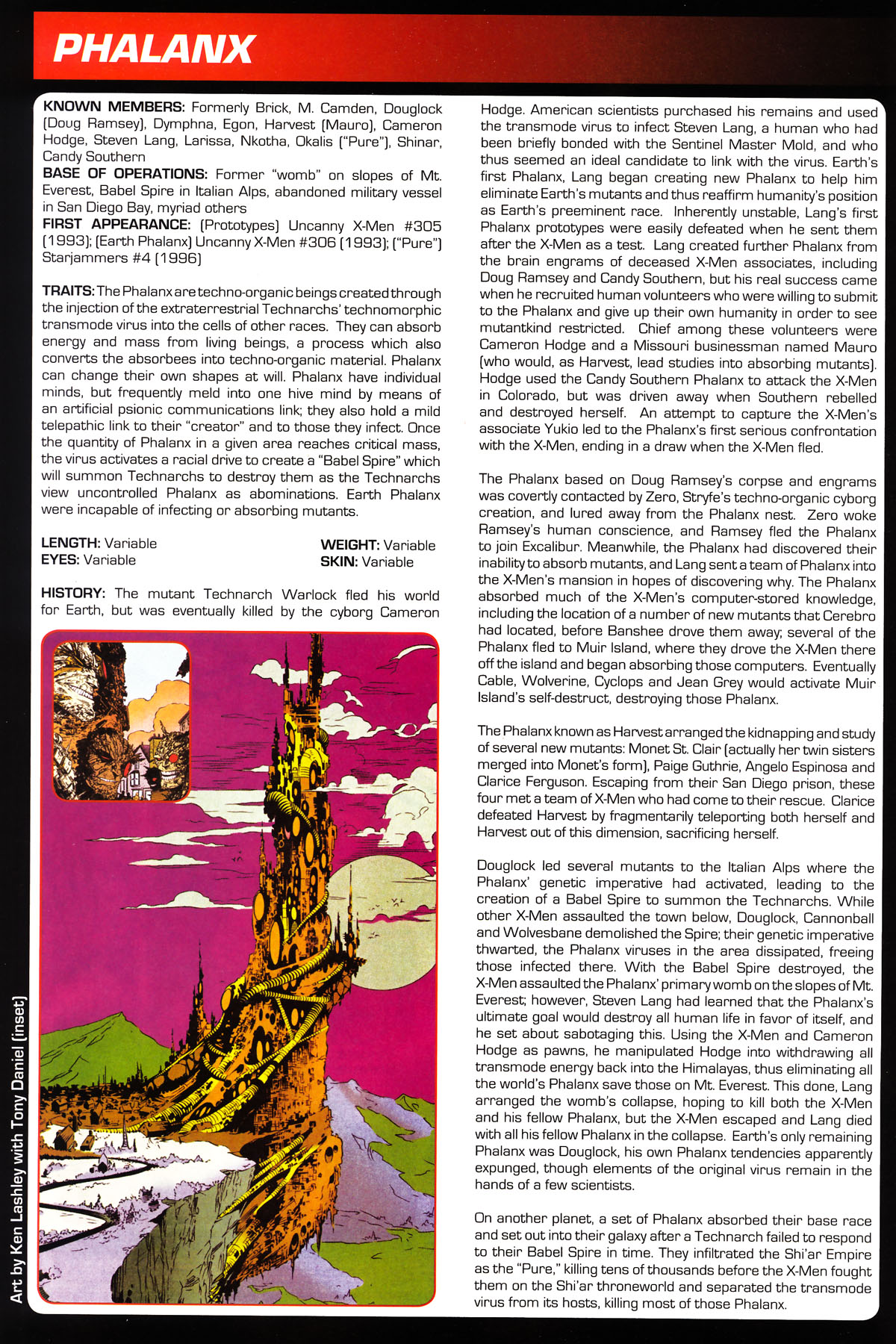 Read online Marvel Legacy:  The 1990's Handbook comic -  Issue # Full - 42