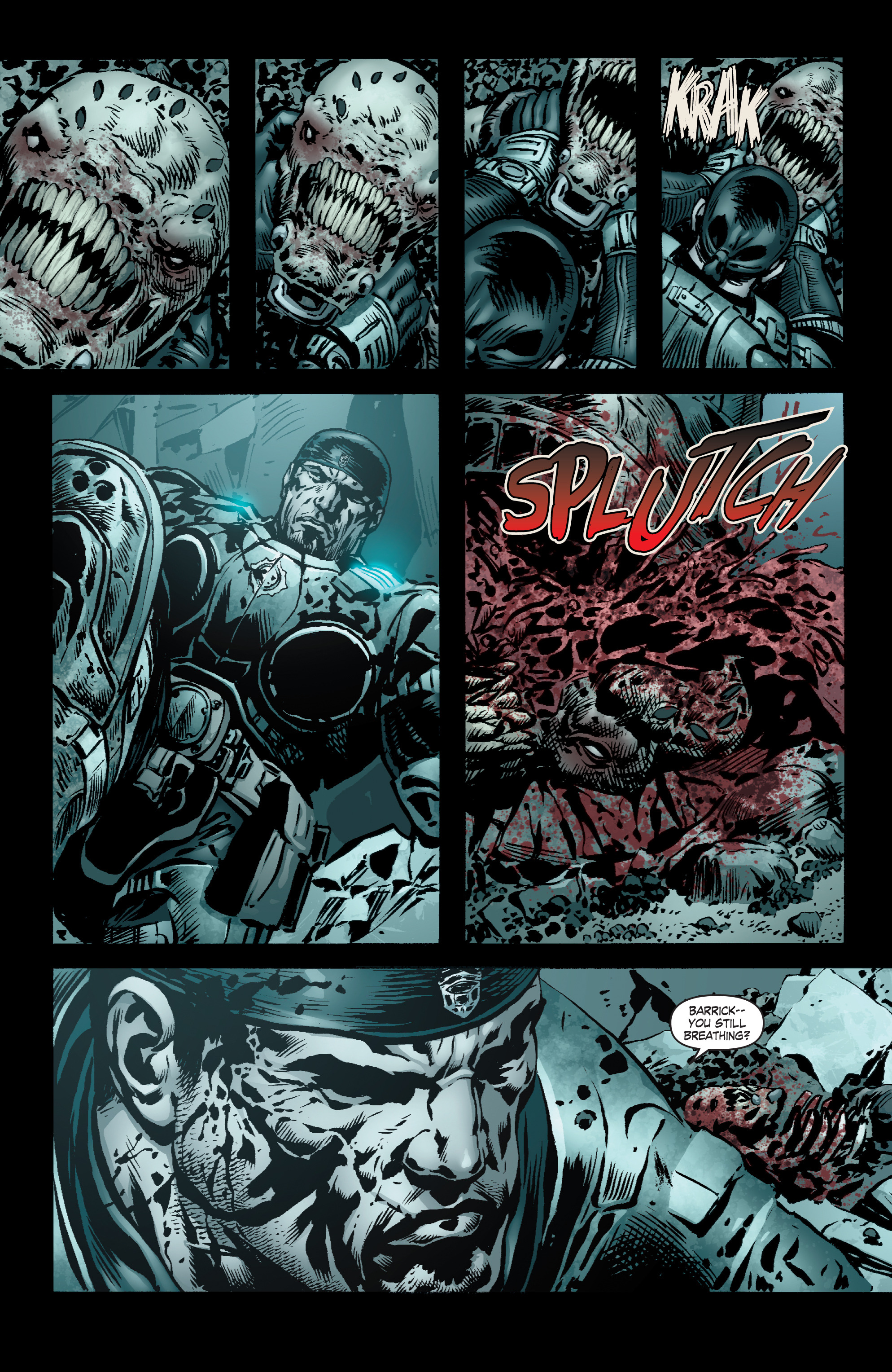 Read online Gears Of War comic -  Issue #5 - 7