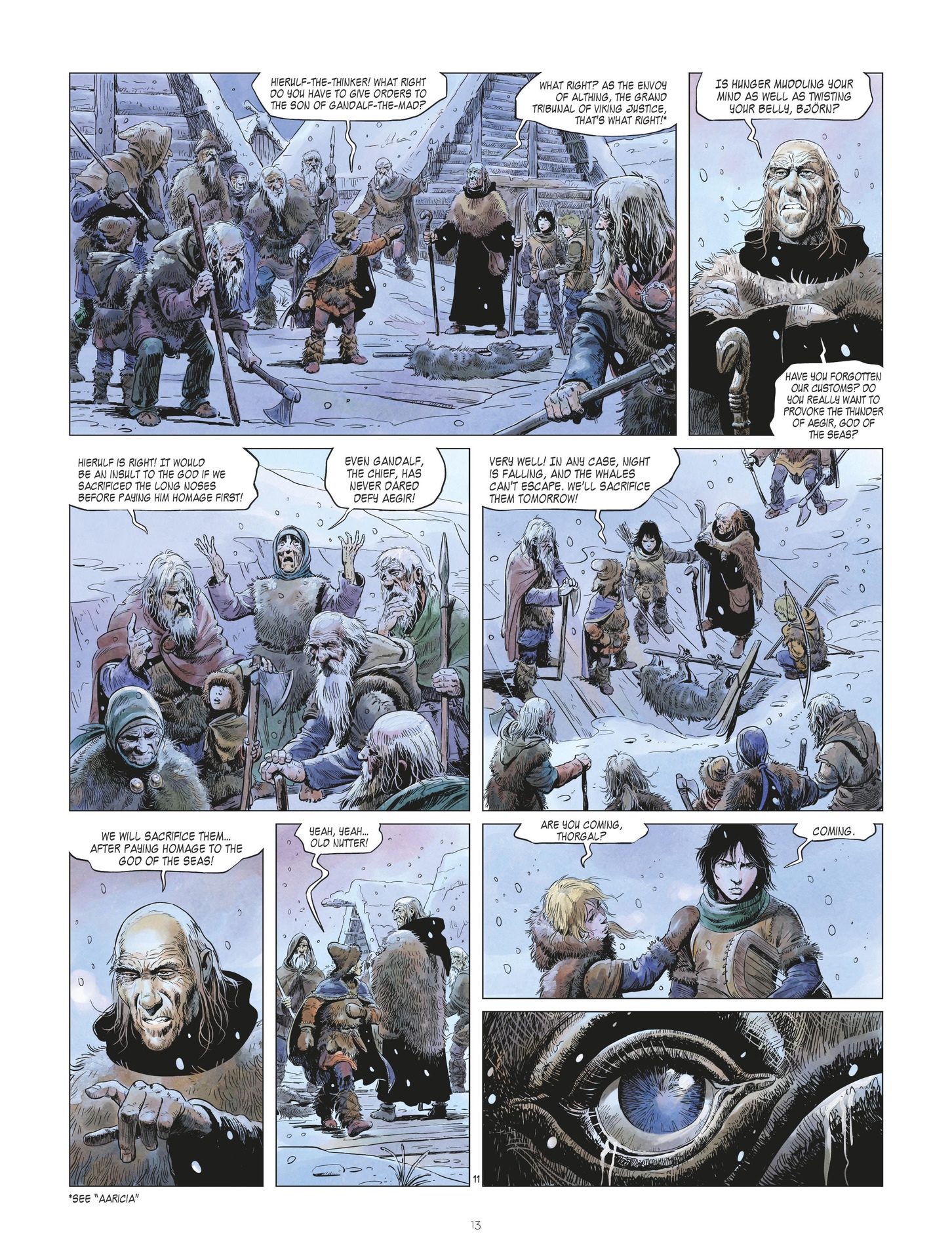 Read online The World of Thorgal: The Young Years comic -  Issue #1 - 13