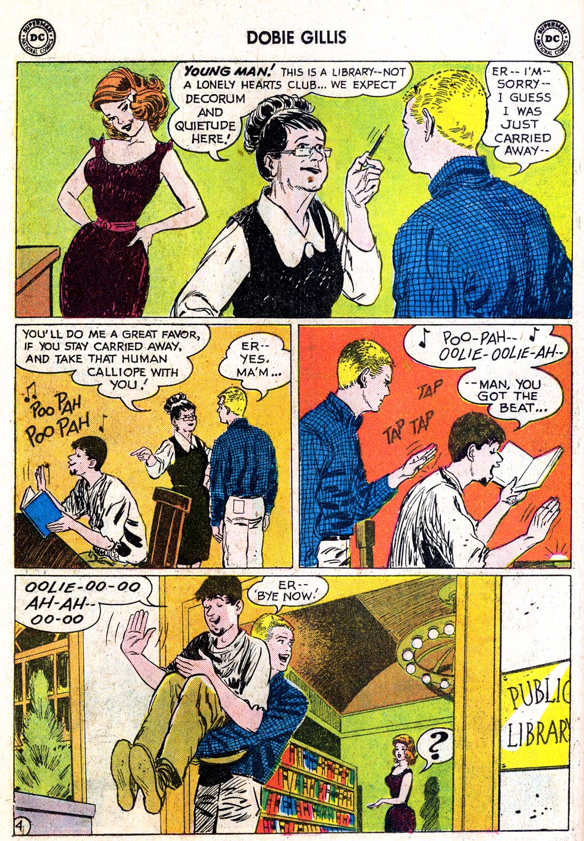 Read online Many Loves of Dobie Gillis comic -  Issue #5 - 6