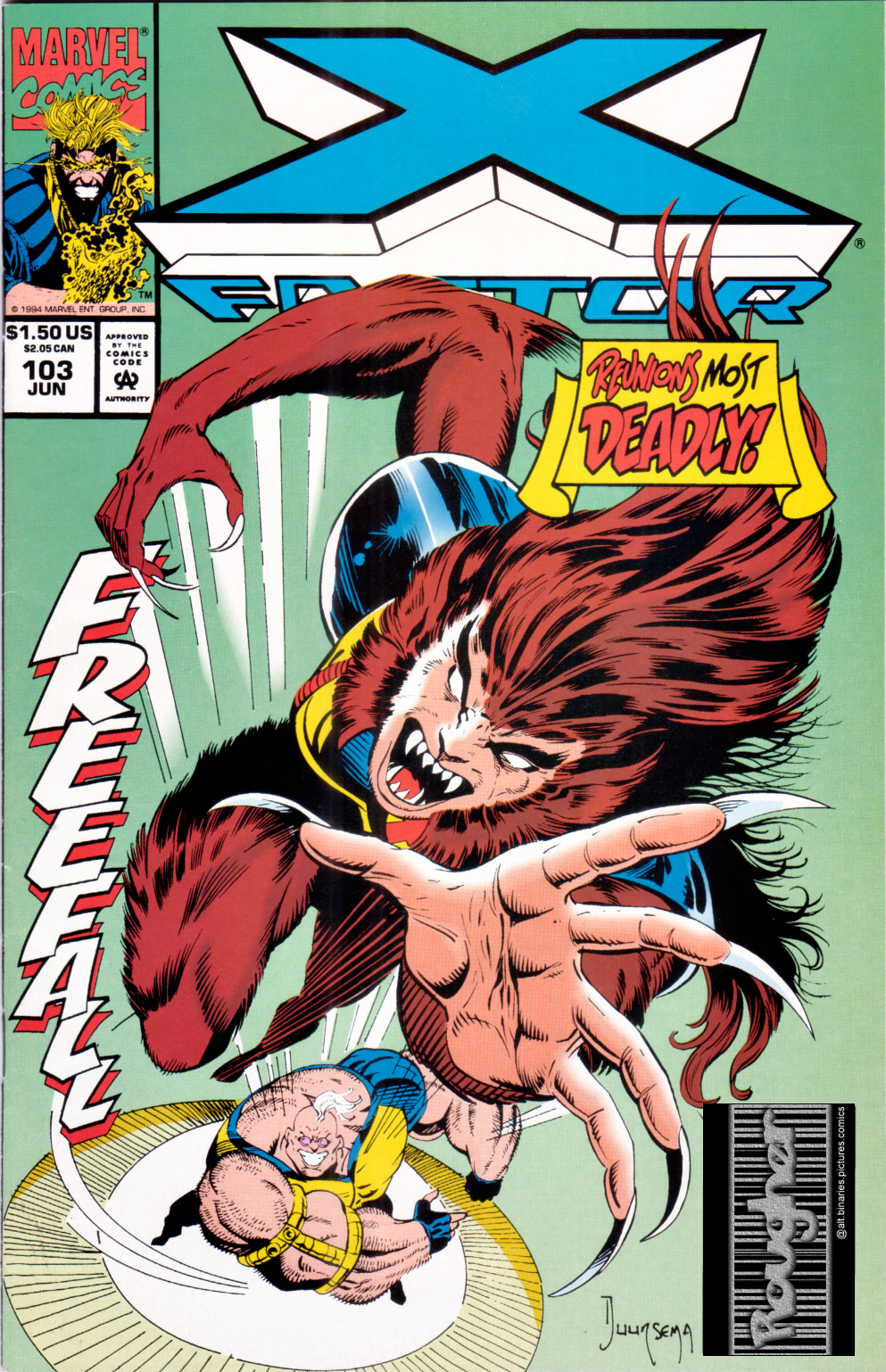 Read online X-Factor (1986) comic -  Issue #103 - 1