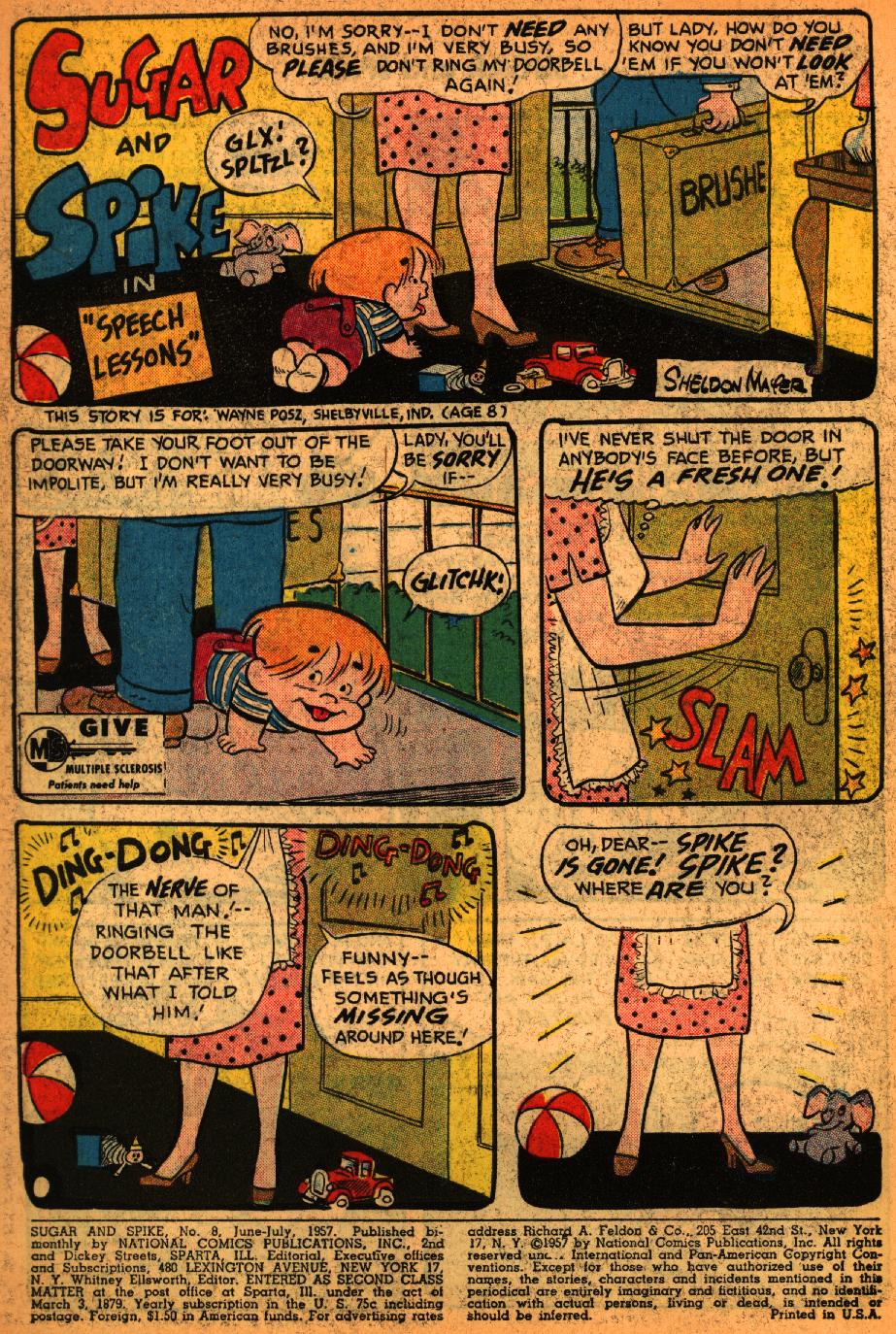 Read online Sugar and Spike comic -  Issue #8 - 3