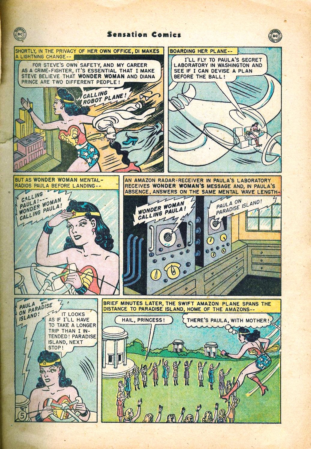 Read online Sensation (Mystery) Comics comic -  Issue #95 - 7