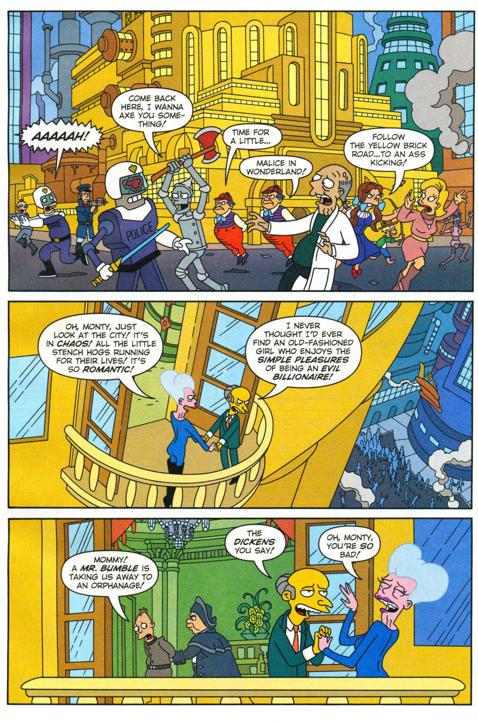 Read online Futurama Comics comic -  Issue #19c - 10