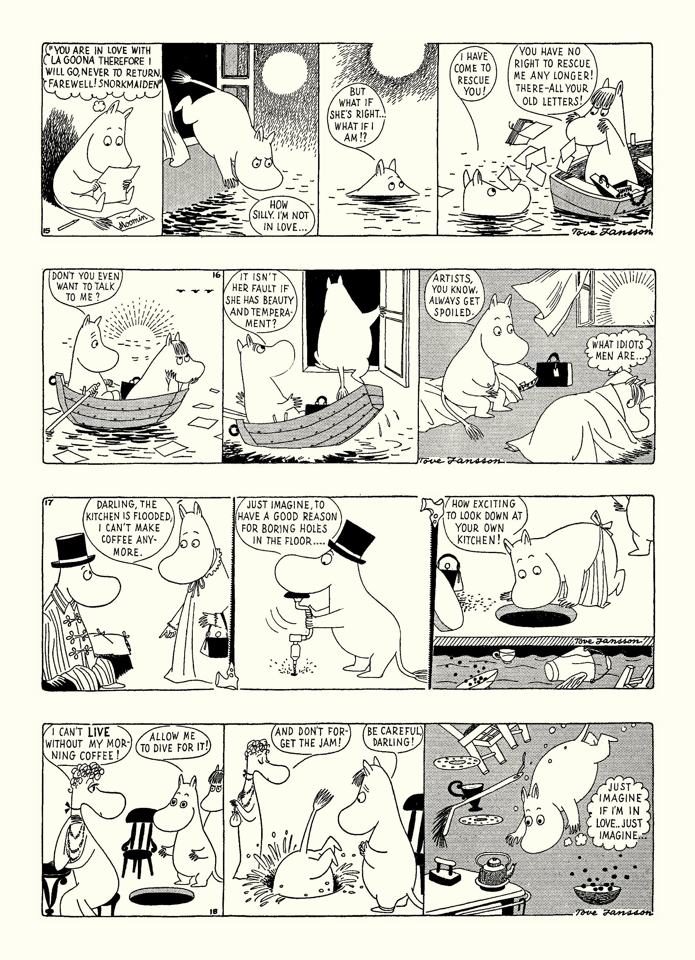 Read online Moomin: The Complete Tove Jansson Comic Strip comic -  Issue # TPB 3 - 10