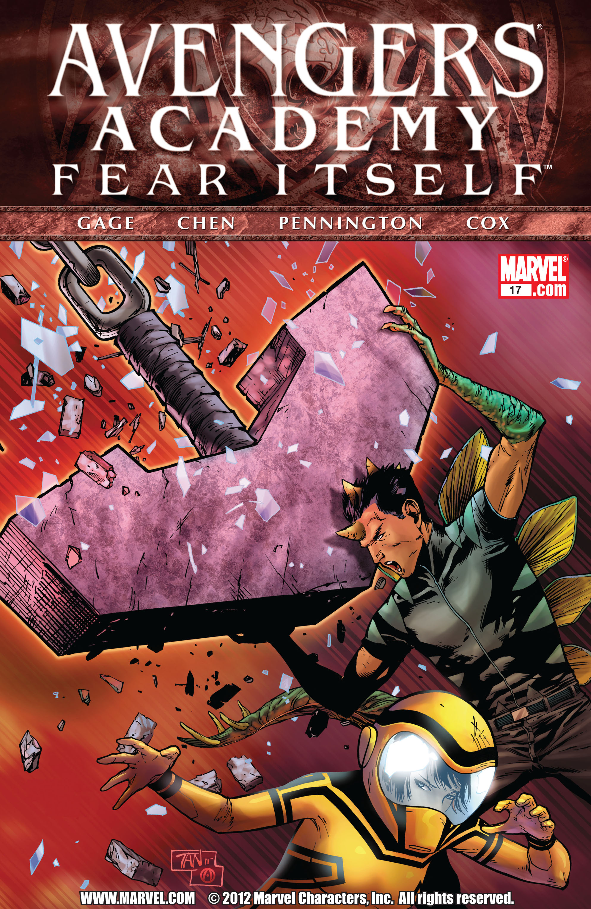 Read online Avengers Academy comic -  Issue # _TPB Fear Itself (Part 1) - 93