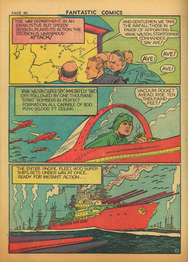 Read online Fantastic Comics comic -  Issue #1 - 41