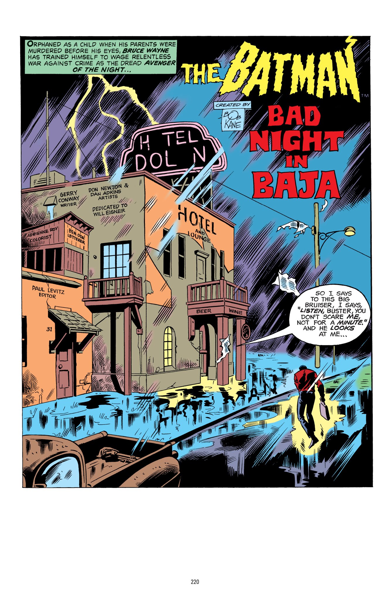 Read online Tales of the Batman: Gerry Conway comic -  Issue # TPB 1 (Part 3) - 19