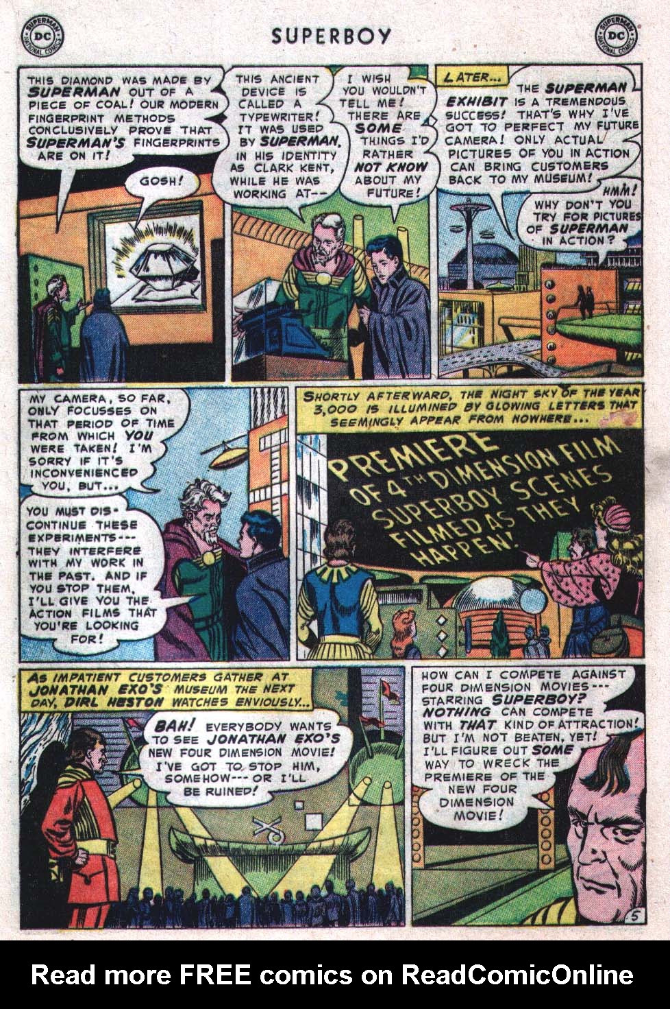 Read online Superboy (1949) comic -  Issue #27 - 16