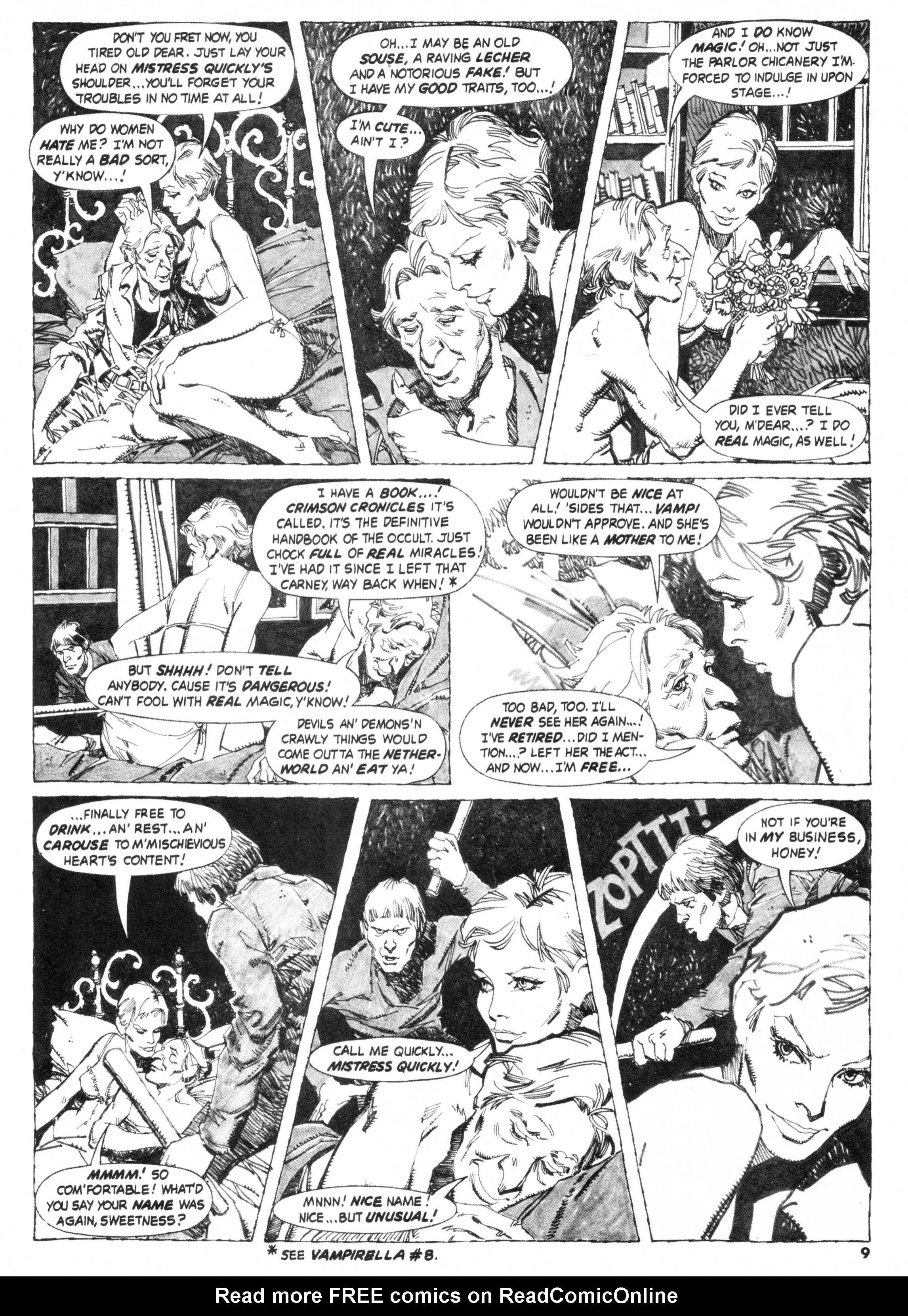 Read online Vampirella (1969) comic -  Issue #60 - 9