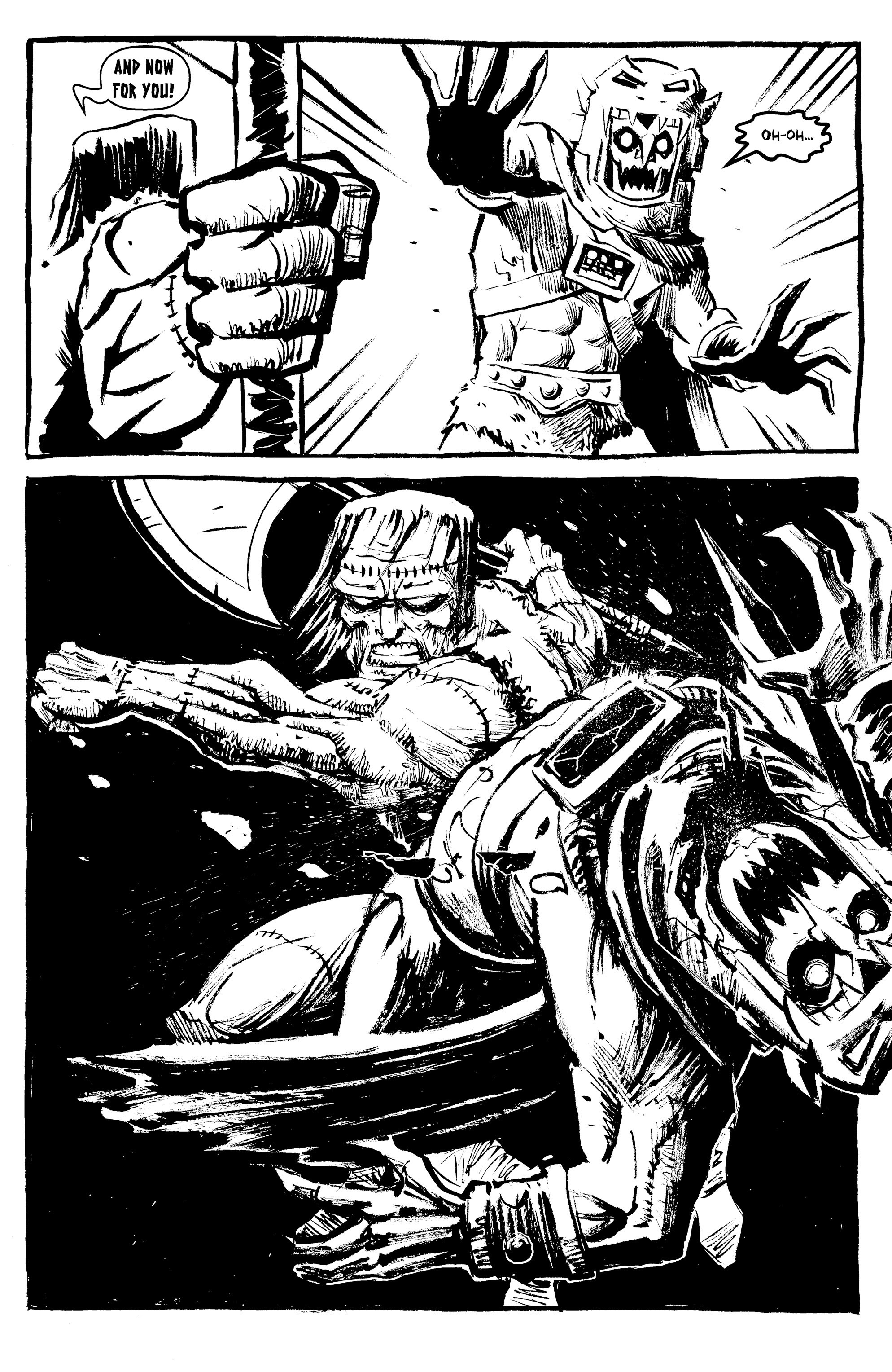 Read online Frankenstein and the Conquerors of the Cosmos comic -  Issue # Full - 38