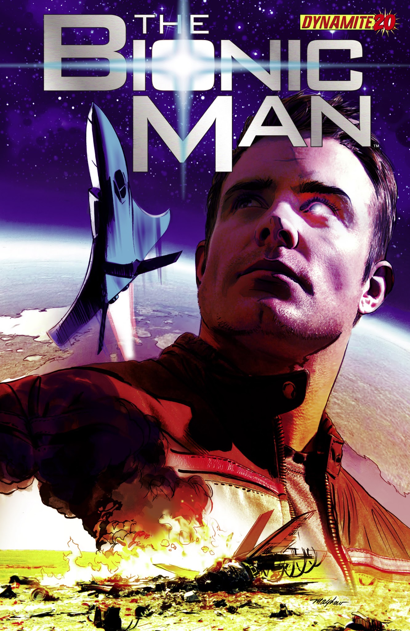 Read online Bionic Man comic -  Issue #20 - 1