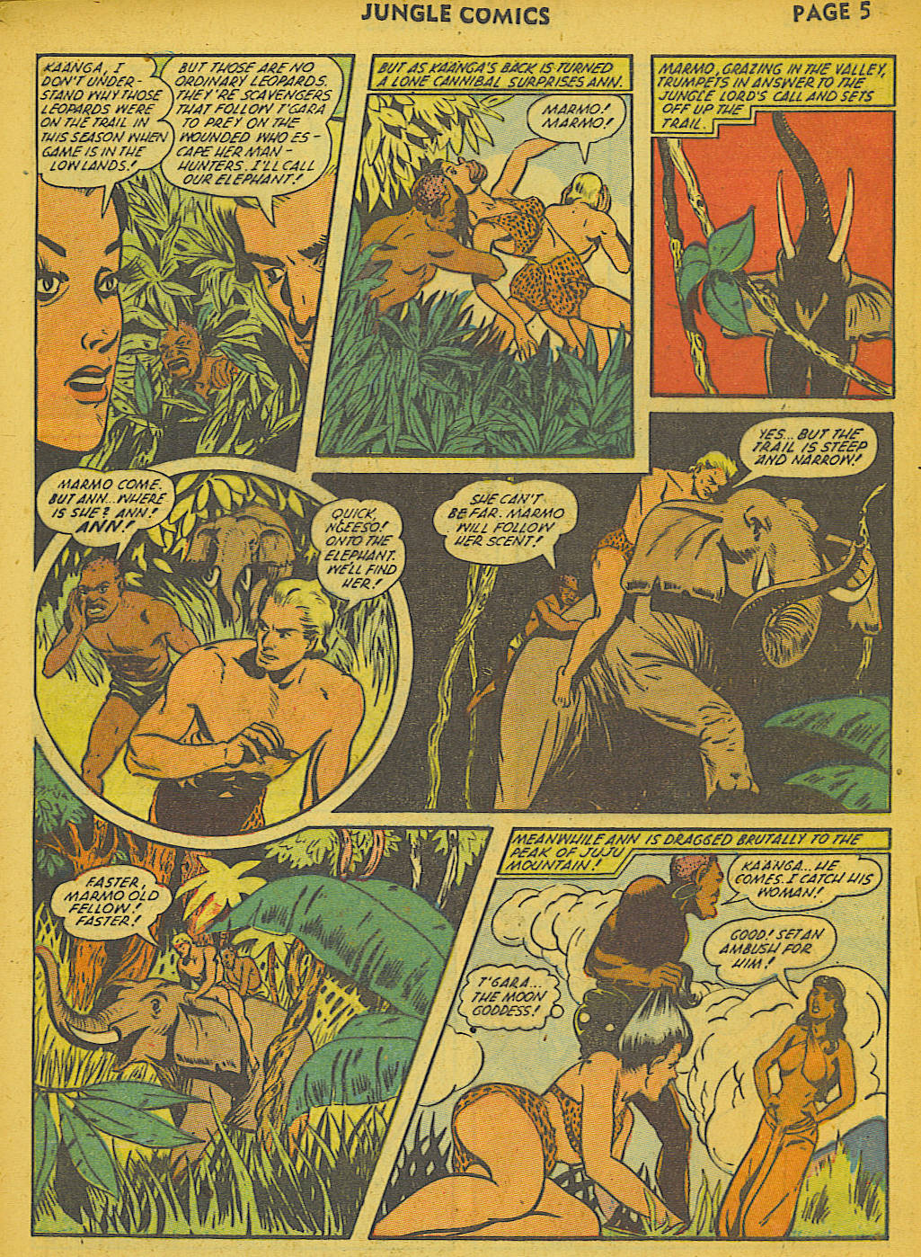 Read online Jungle Comics comic -  Issue #36 - 8