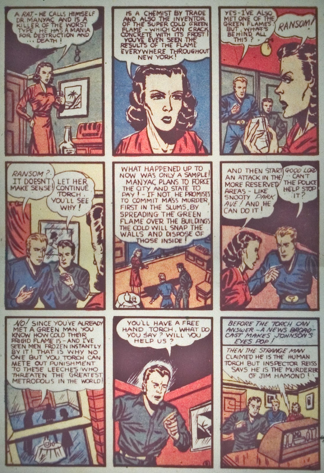 Marvel Mystery Comics (1939) issue 4 - Page 8