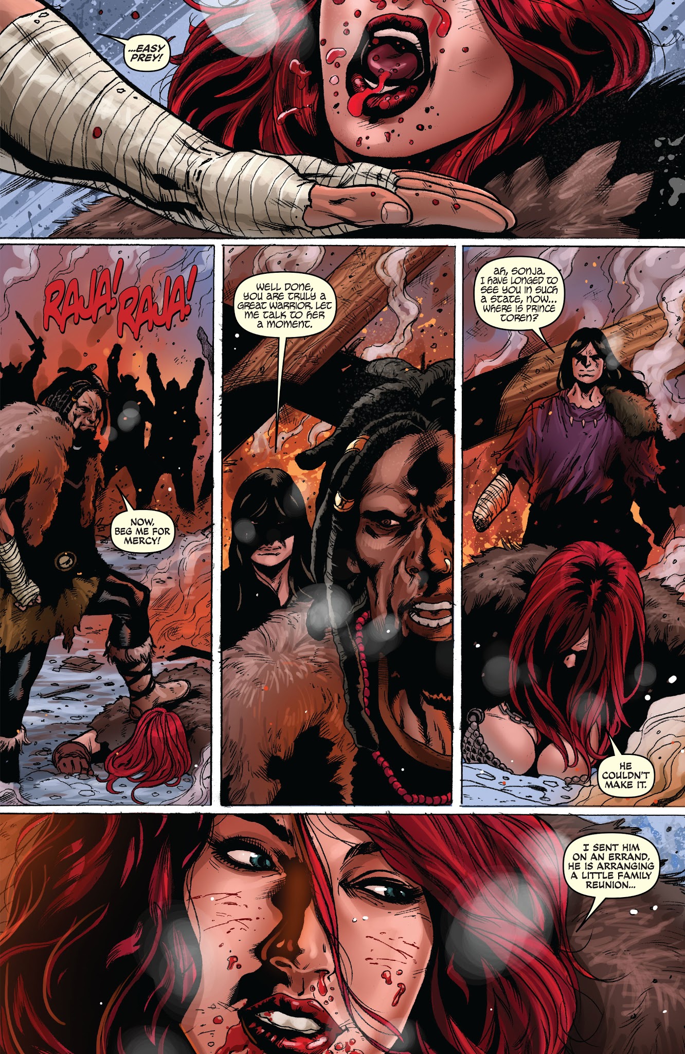 Read online Red Sonja: Revenge of the Gods comic -  Issue #2 - 21