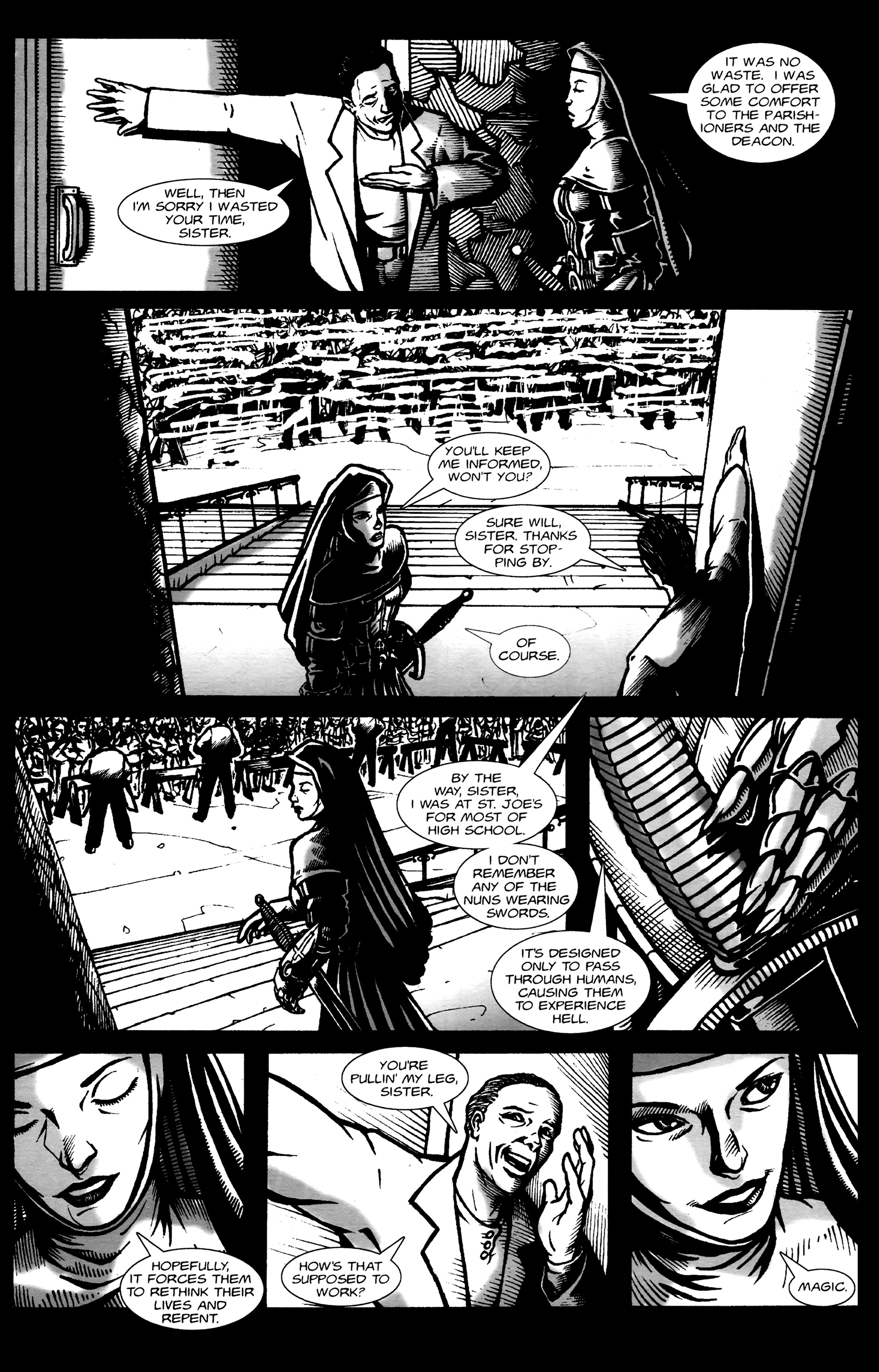 Read online Warrior Nun Areala:  Dangerous Game comic -  Issue #1 - 27