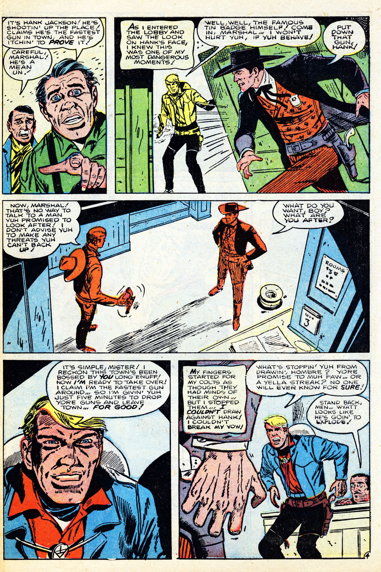 Read online Gunsmoke Western comic -  Issue #45 - 31