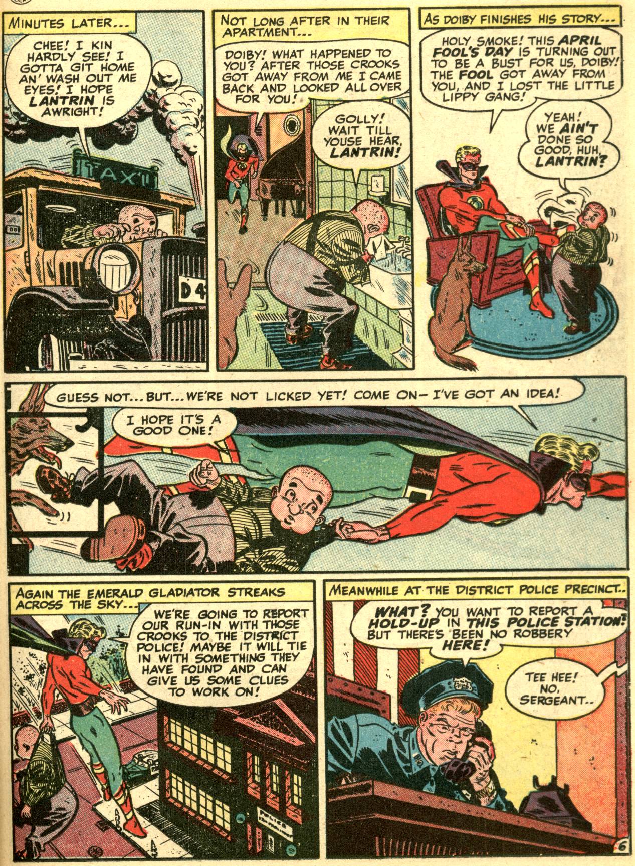 Read online Comic Cavalcade comic -  Issue #27 - 35