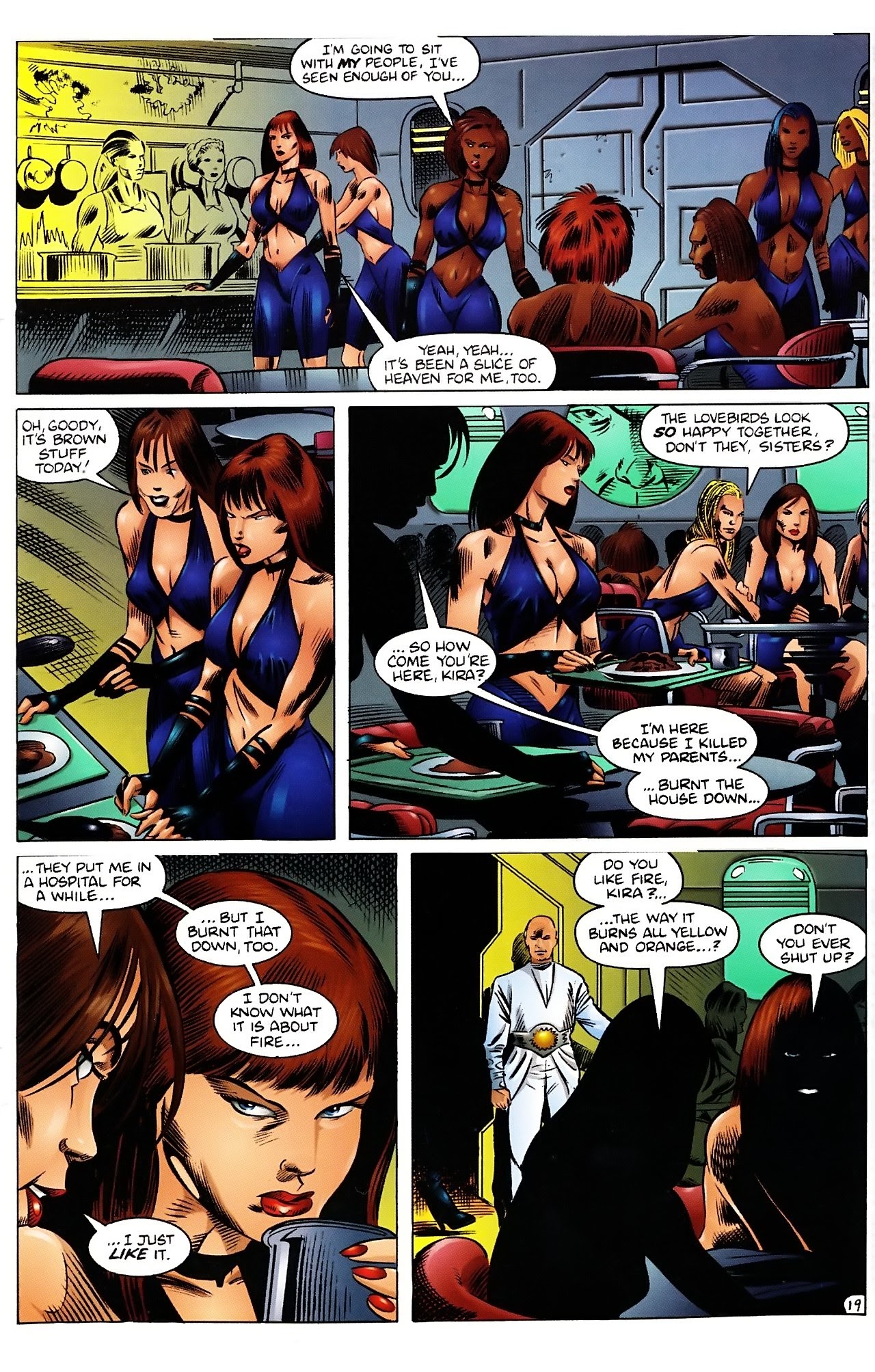 Read online Caged Heat 3000 comic -  Issue #1 - 21