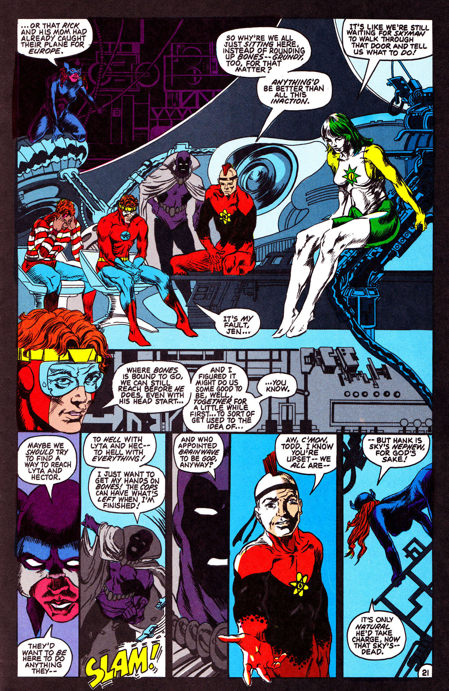 Read online Infinity Inc. (1984) comic -  Issue #51 - 27