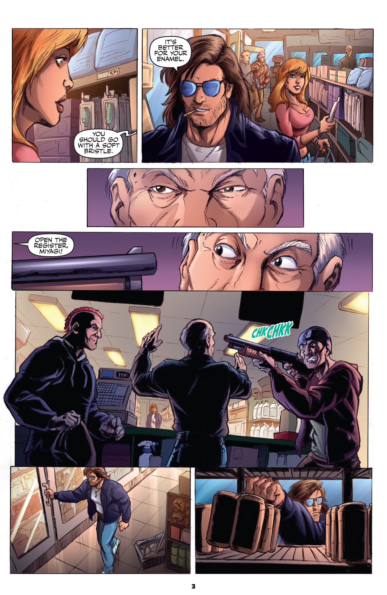 Read online Doberman comic -  Issue #1 - 5