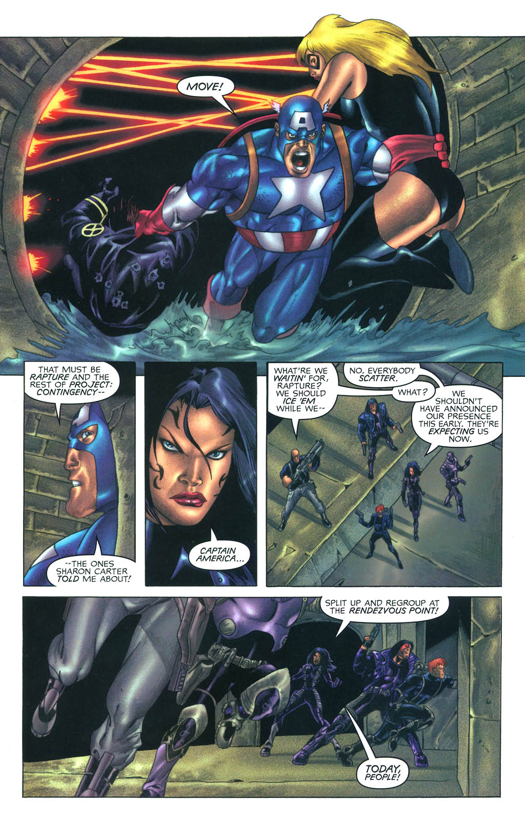 Read online Wolverine/Captain America comic -  Issue #2 - 5