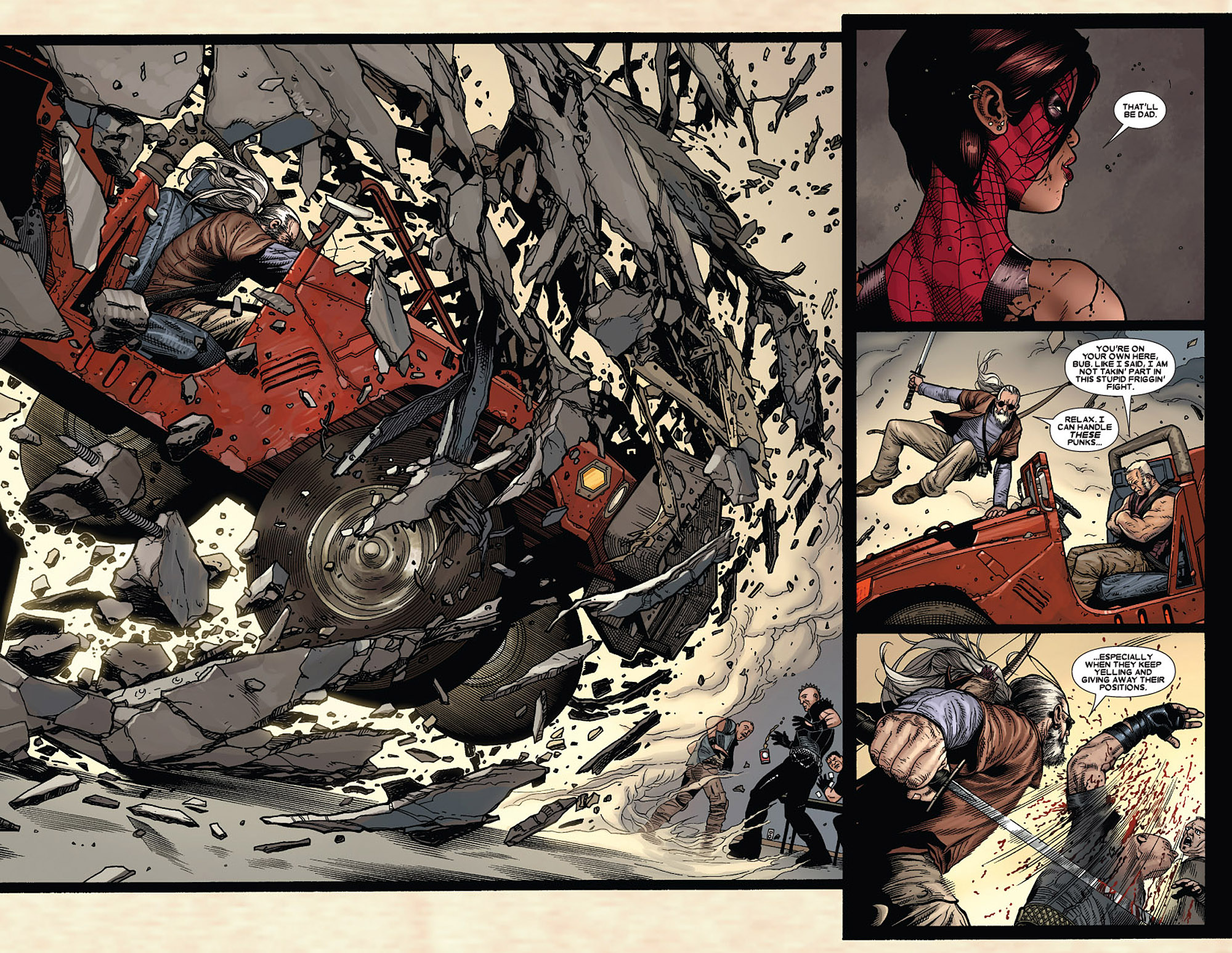 Read online Wolverine: Old Man Logan comic -  Issue # Full - 64