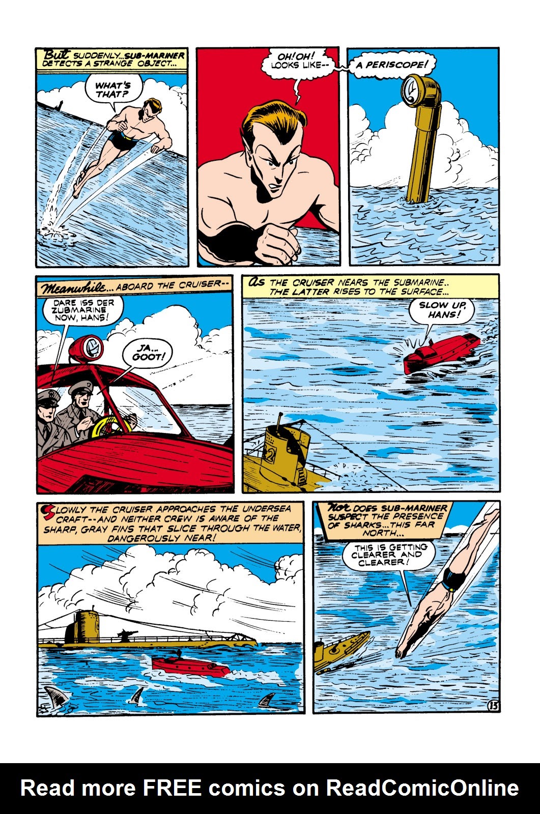 Read online Sub-Mariner Comics comic -  Issue #1 - 36